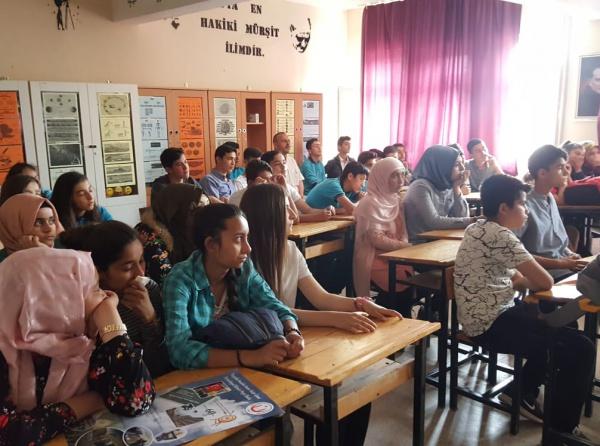 Turgutlu Anadolu İmam Hatip Lisesinden Öğrencilerimize Lise Tanıtım Faaliyeti